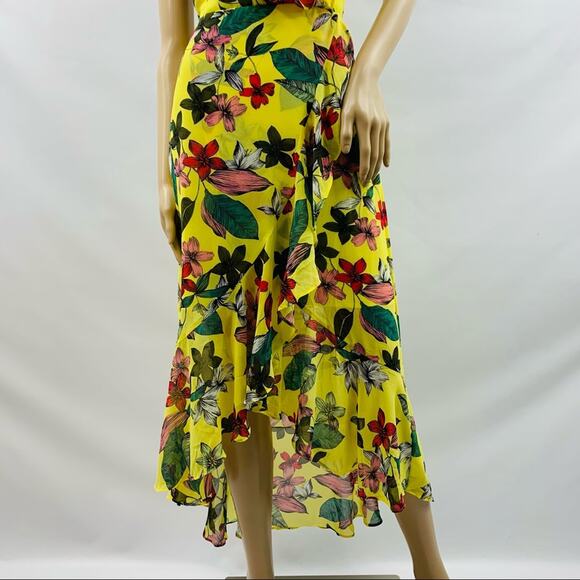 Guess Cheeky Jungle Temma Faux Wrap Dress - Picture 11 of 12